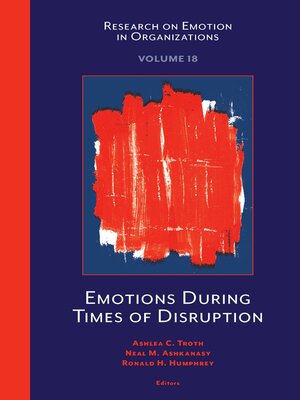 cover image of Emotions During Times of Disruption